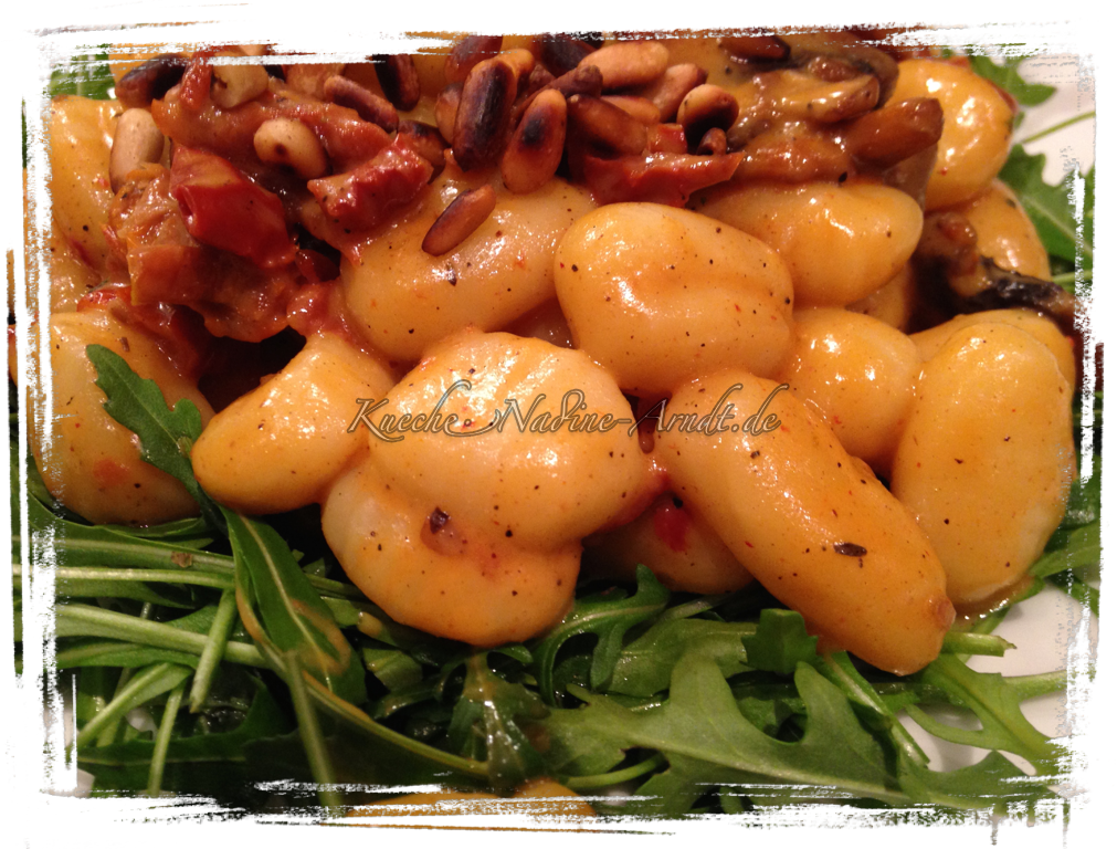 Gnocchi in frischer Pilzsoße – Kochen Backen und Co.