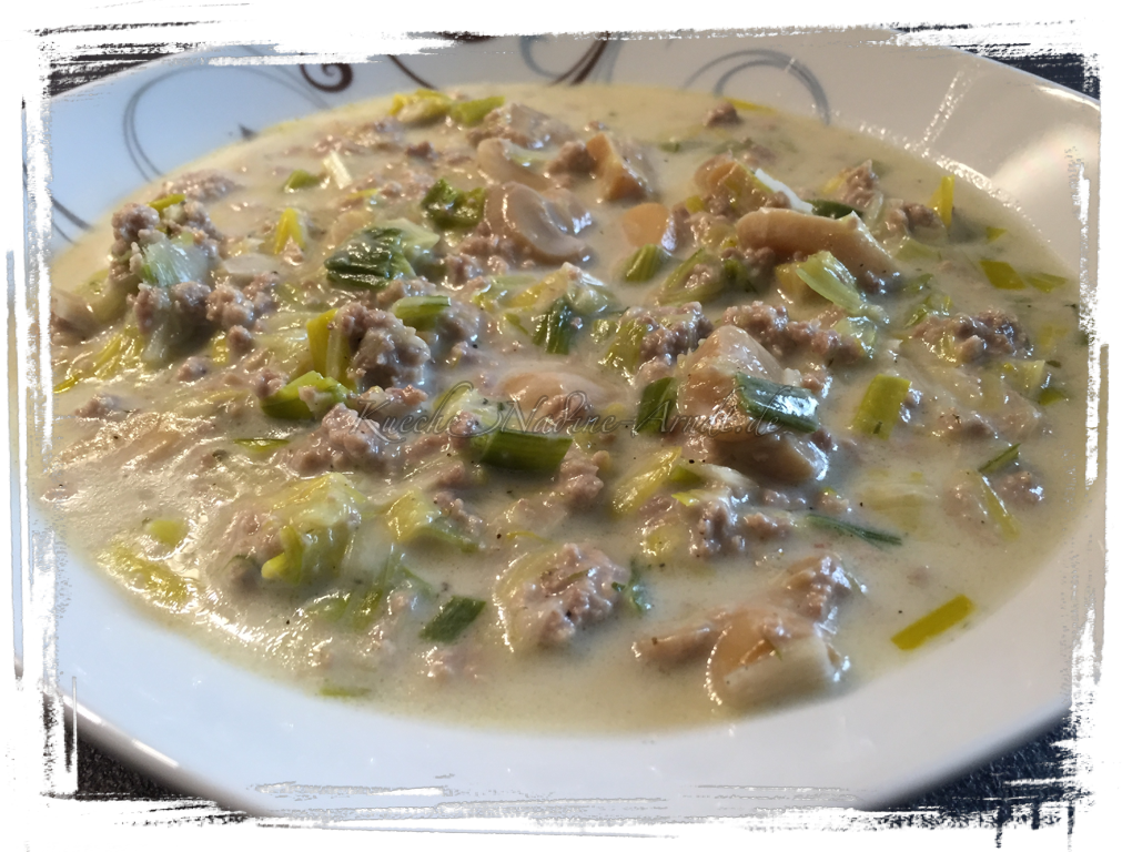 Käse-Porree-Suppe – Kochen Backen und Co.
