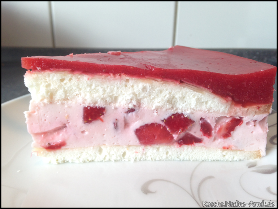 Erdbeer-Joghurt-Torte nach Nadine – Kochen Backen und Co.